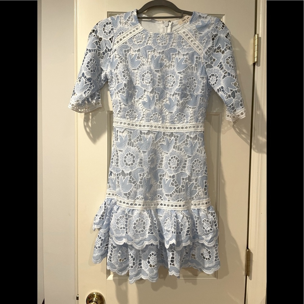Blue Lace Dress